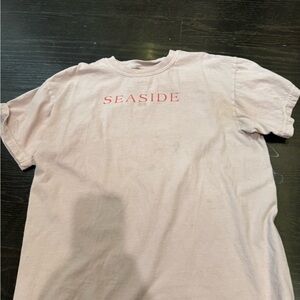 Comfort Colors Light Pink Seaside Tee